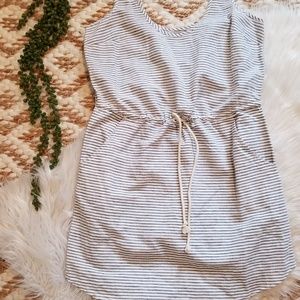 GAP Striped Linen Dress